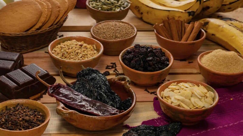 Mole Poblano Ingredients